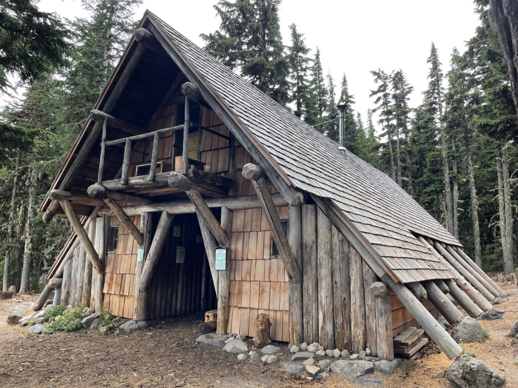 Front of the Tilly Jane A-Frame Cabin