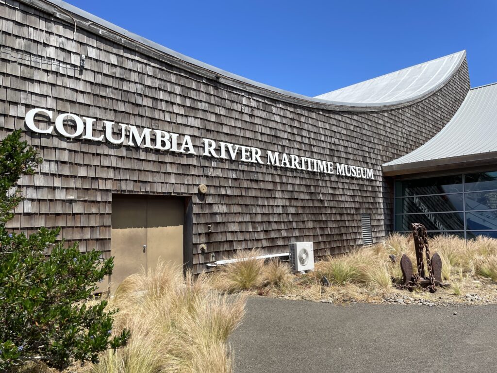 Columbia River Maritime Museum Exterior in Astoria, Oregon