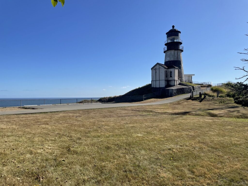 Cape Disappointment Lighthouse near Astoria