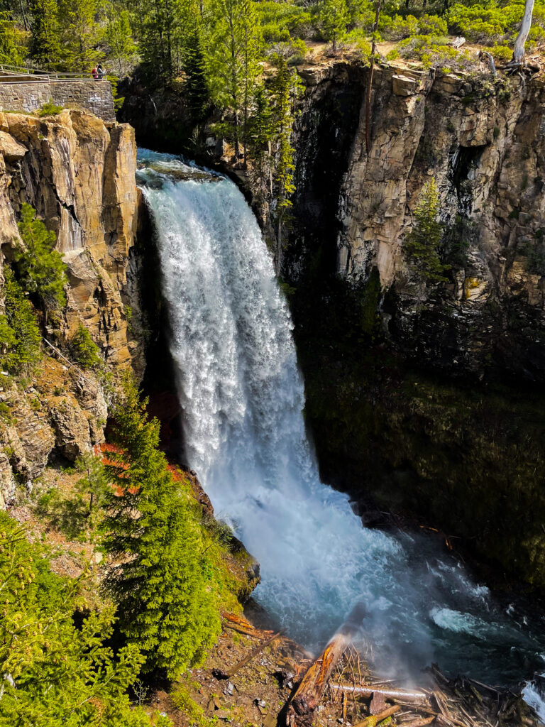 Tumalo Falls from the Tumalo Falls Trail near Bend