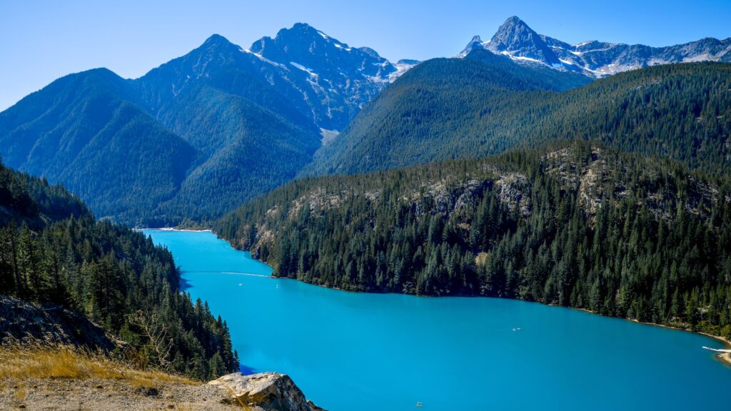 Diablo Lake Overlook Washington Cascades