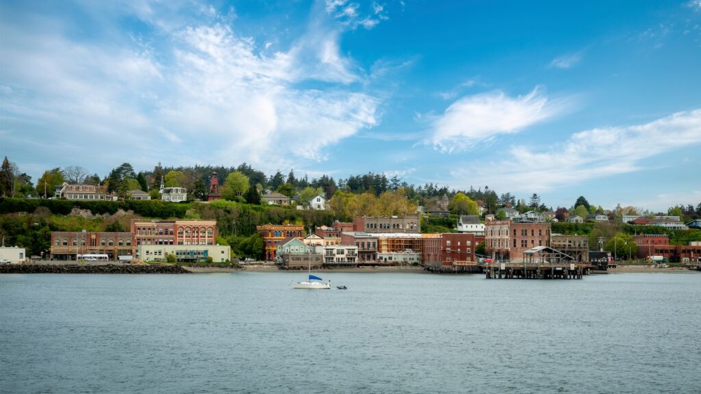 Port Townsend, Washington Historic District. One of the finest examples of a late 19th-century port town on the west coast and was designated a National Historic Landmark in 1977.