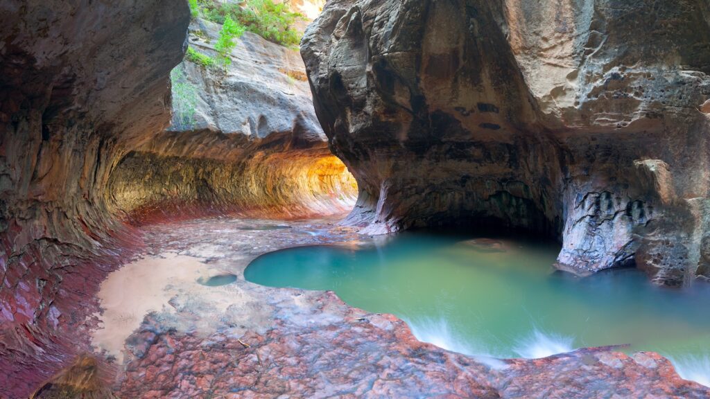 The Subway - Left Fork in Zion National Park