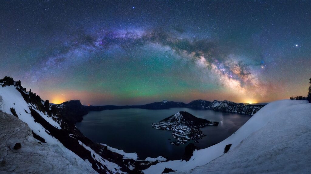 Panorama milky way